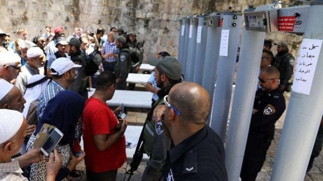 Falastiiniyiinta oo loo diidan yahay in ay gudaha u galaan misaajidka Al-Aqsa