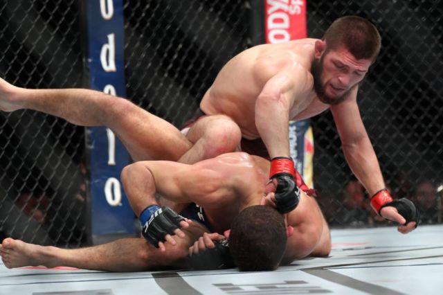 Nurmagomedov y Iaquinta.