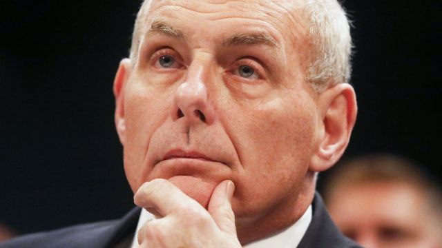 Bộ trưởng An ninh Quốc nội Mỹ John Kelly