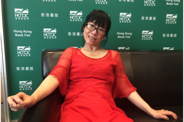 余秀華在2018年香港書展
