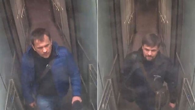 CCTV of Alexander Petrov and Ruslan Boshirov