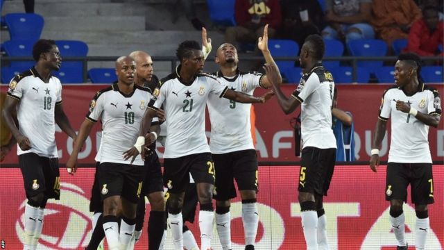 Ghana iriko irigina igitego gitsinzwe na Jordan Ayew