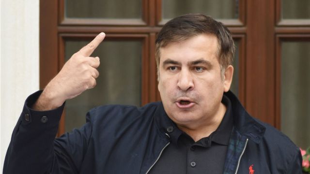 Прорыв Саакашвили на территорию Украины привлек к нему внимание как в Украине, так и в Грузии