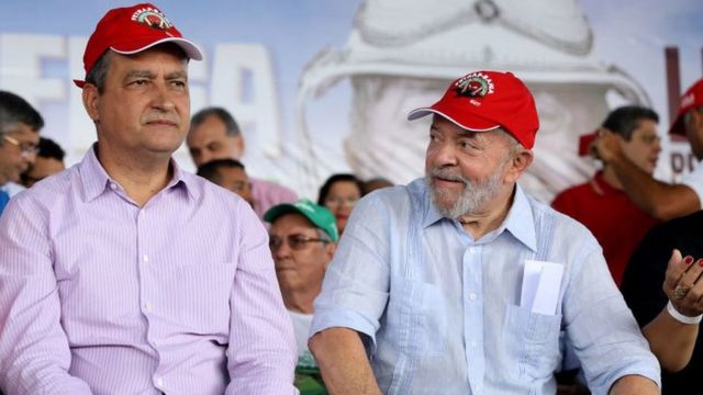 Rui Costa com Lula