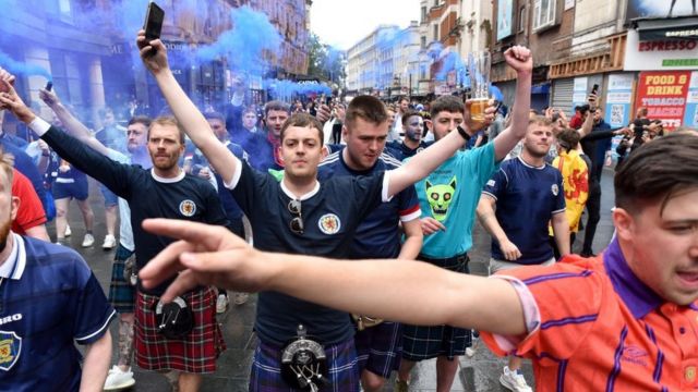 Fans Skotlandia