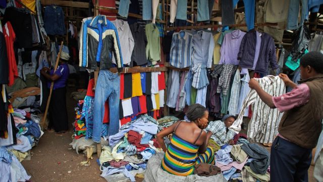 Okrika market.