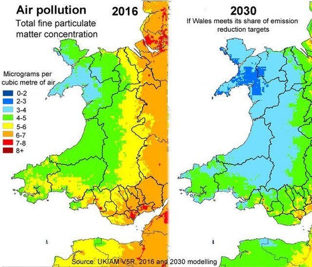 Pollution graphic