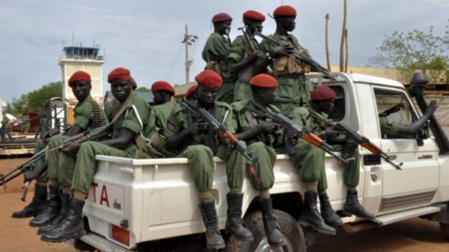 قوات في جنوب السودان