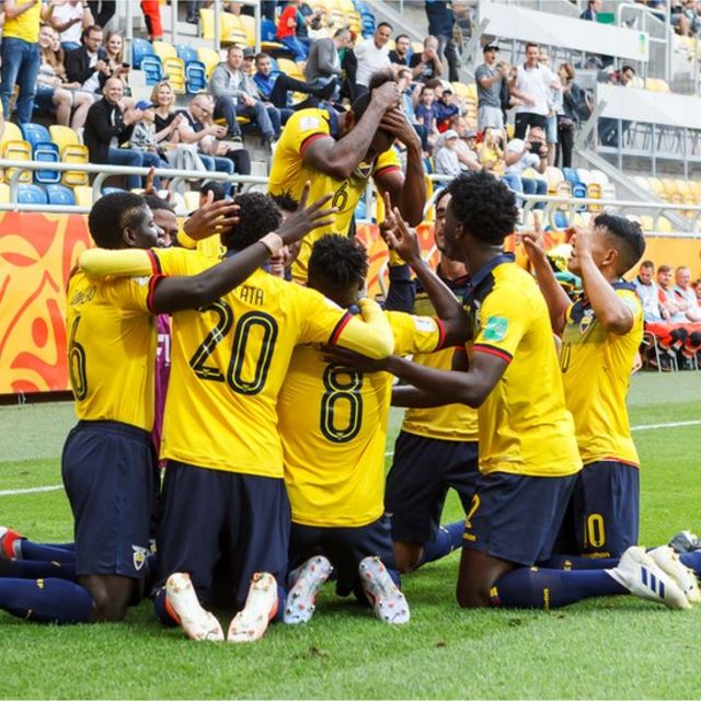 Ecuador alcanzó el tercer lugar en el Mundial Sub 20 en 2019.