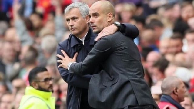 Abamenyereza Pep Guardiola wa ma Man City na Josee Mourinho na Man Utd