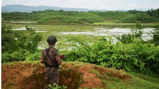 ဘင်္ဂလားဒေ့ရှ်မြန်မာနယ် စပ်လုံခြုံရေး