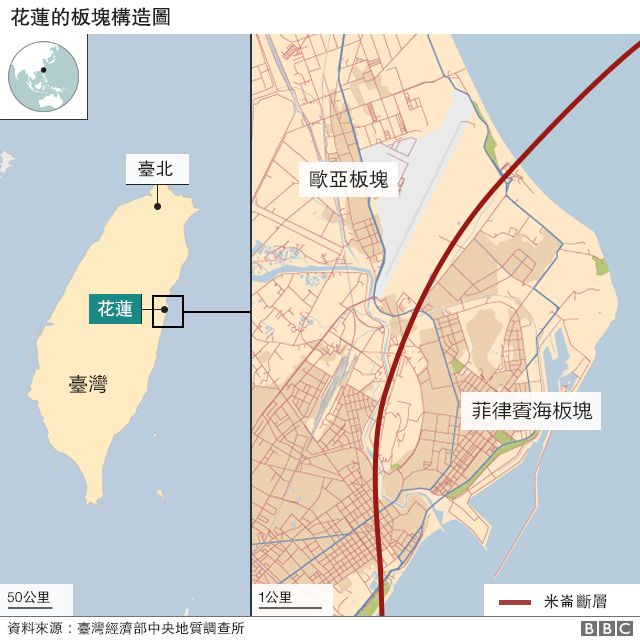 9死逾260伤强余震再袭台湾花莲 c News 中文