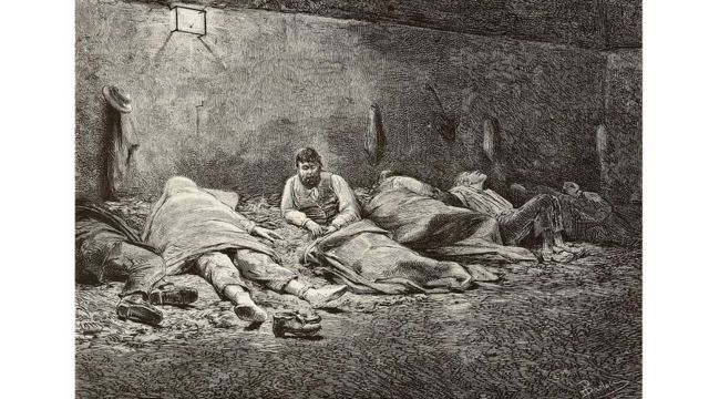 Durante gran parte de la historia humana, quienes que no podían permitirse una cama tenían que dormir sobre paja o vegetación seca.