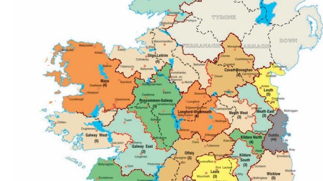 Map Of Longford Town Irish Election: Boundary Changes Pose Tough Challenge For Election  Candidates - Bbc News