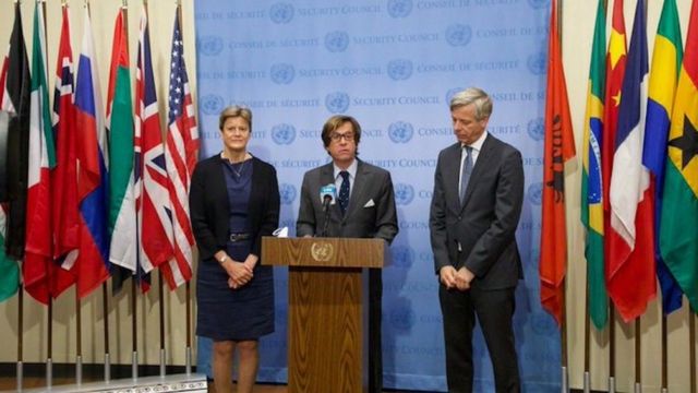 سفرای کشورهای آلمان، فرانسه و بریتانیا