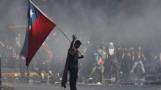 Protesta en Chile