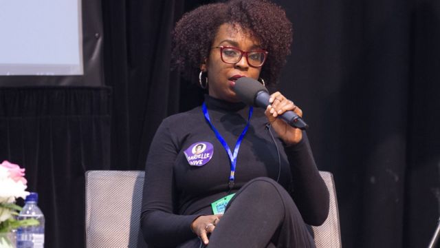 Joice Berth, arquiteta e urbanista especializada em direito à cidade com recorte em gênero e raça, assessora parlamentar em Londres - maio de 2018