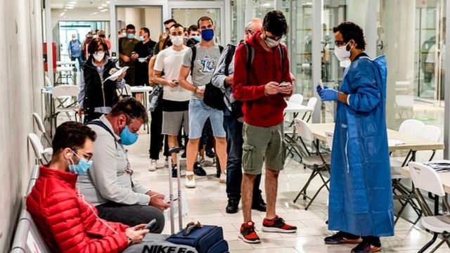 В аэропорту Ларнаки