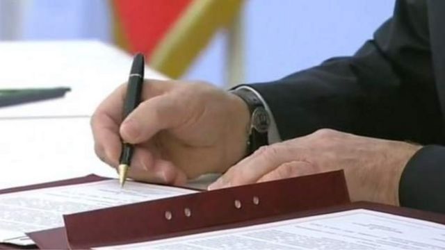 Putin signed