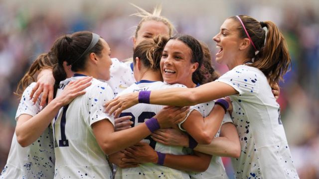 time de futebol feminino dos EUA