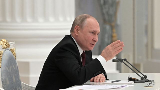 El presidente de Rusia, Vladimir Putin