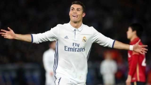 Cristiano Ronaldo ya yi atisaye a Real Madrid