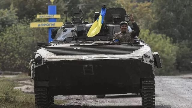 Ukrainian tank