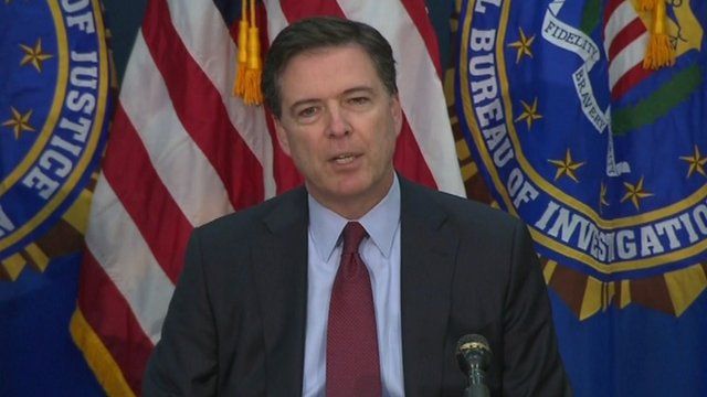 Director of the FBI, James Comey