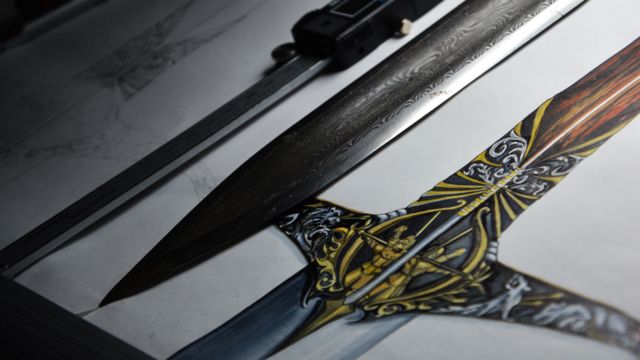 Heartsbane sword designs