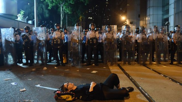 Hong Kong, protest, Cina