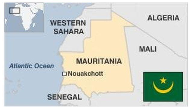 Carte Mauritanie