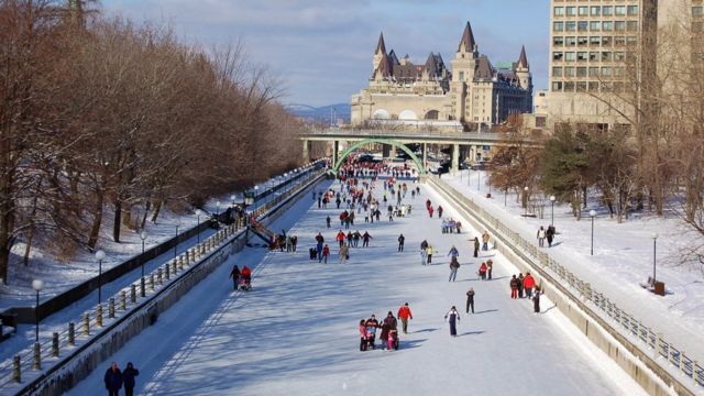 Canal Rideau en Ottawa