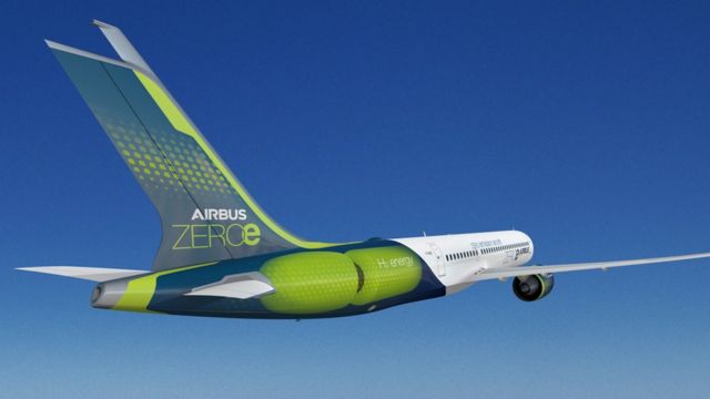 Airbus ZEROe - иллюстрация
