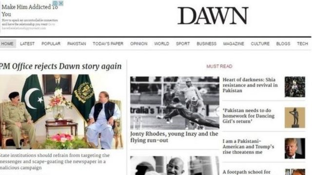 dawn net issue