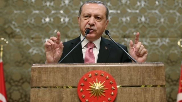 الرئيس التركي رجب طيب أردوغان