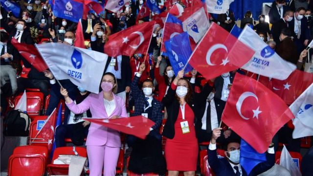 DEVA Partisi 1. Olağan Kongresi'ni gerçekleştirdi: Ali Babacan yeniden  genel başkan seçildi - BBC News Türkçe