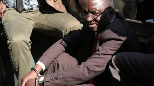 Douglas Mahiya, l'un des ex-compagnons de Robert Mugabe, qui s'opposent aujourd'hui à son régime.