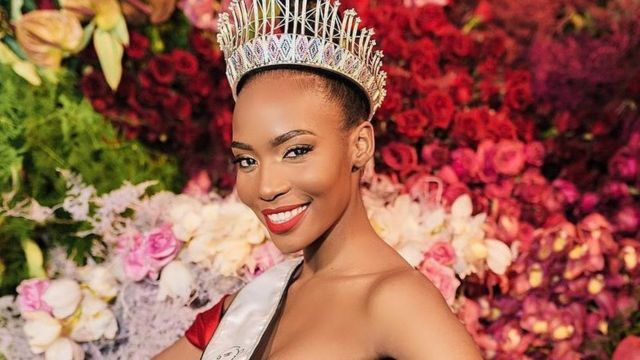 Miss Universe 2021: South Africa Lalela Mswane finish third as Harnaaz  Sandhu of India win dis year edition of di pageant - BBC News Pidgin