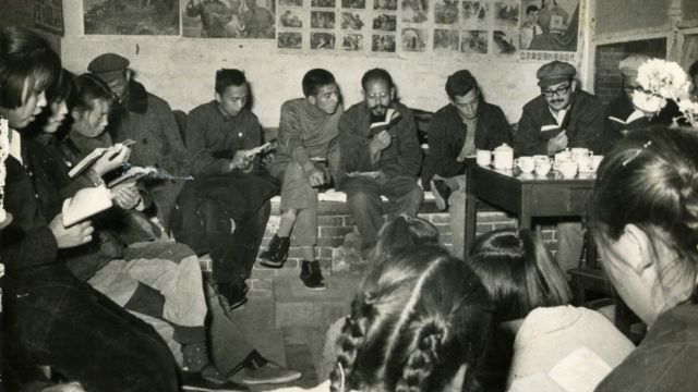 Sergio Cabrera in a popular commune in Beijing in 1966.