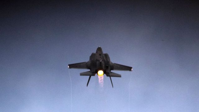 İsrail ordusuna ait bir F-35