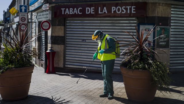 Дезинфекция в Париже