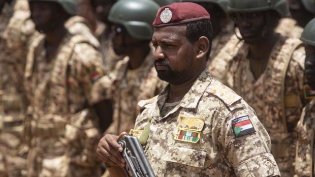 Sudanese soldier