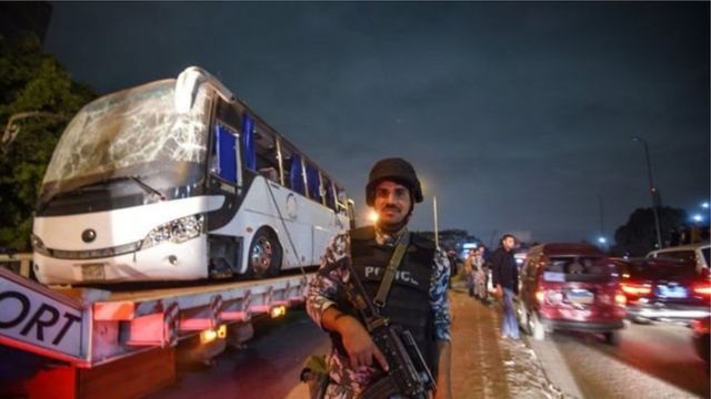 The raids came hours after a tourist bus was hit by a roadside bomb near the Giza pyramids