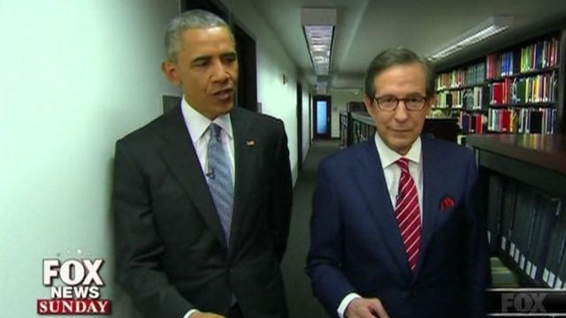 Barack Obama na Chris Wallace