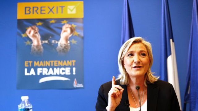 Marine Le Pen.