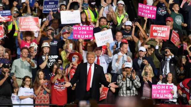 Donald Trump en Virginia Occidental