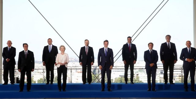 Líderes de nove países mediterrânicos reuniram-se na EUMed9