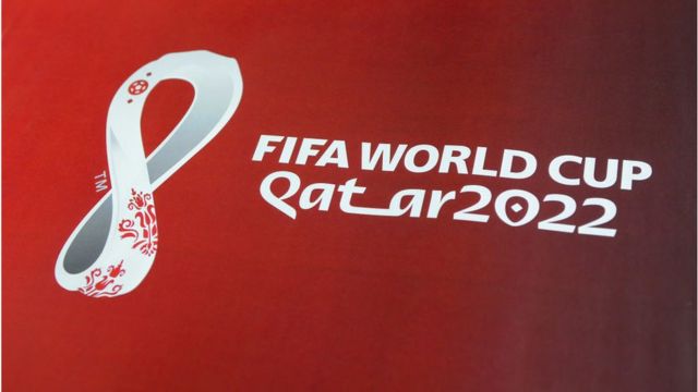Logo officiel de la coupe du monde Qatar 2022