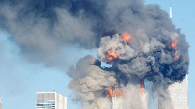 La caída de las Torres Gemelas