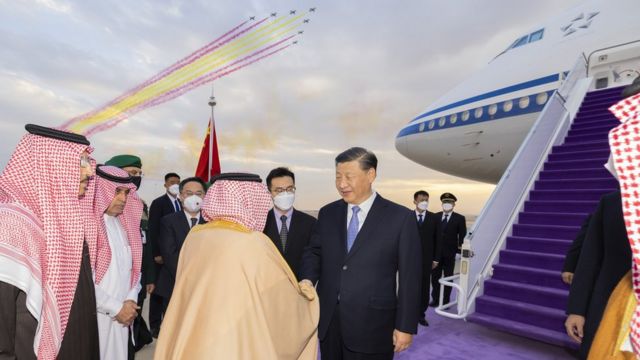 政治分析师指出，中国需要海湾地区为其提供维持和加强其经济增长和军事机器以及成为世界大国所需的石油和天然气资源(photo:BBC)